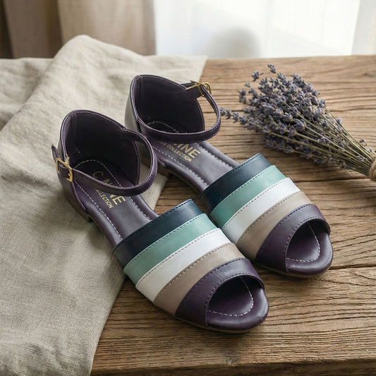 Multi Color Color Sandals by Douce